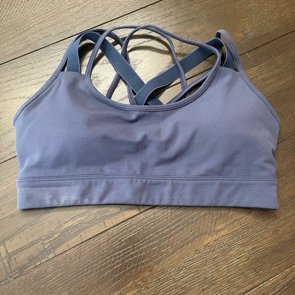 Curves and combat boots sports bra